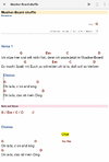 - Songtexte + Notation mit Setlisthelper erstellen