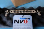 Graphtech NV1 Resomax Tune-o-matic Bridge / Magnetic Autolock/ 4mm Posts / Chrome