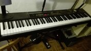 Yamaha P80 Stage Piano (GH-Tastatur!) mit Case
