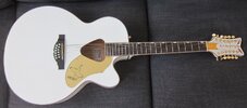 Gretsch G5022CWFE-12 Saiten Falcon Rancher weiß Akustik Gitarre