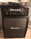 Blackstar 100-W-Röhren-Gitarrenverstärker mit Topteil und Gehäuse