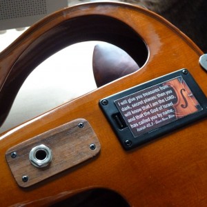 Batterie- & Funk-Fach E-Geige