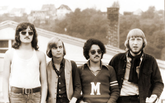Die Band YELPING FRAUD, Foto ca. aus 1975