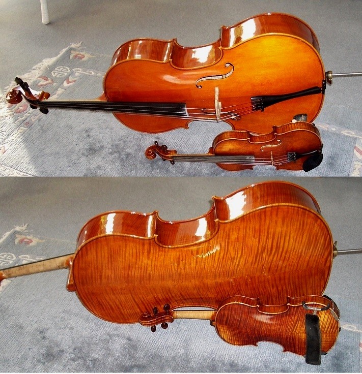 Große + kleine Geige