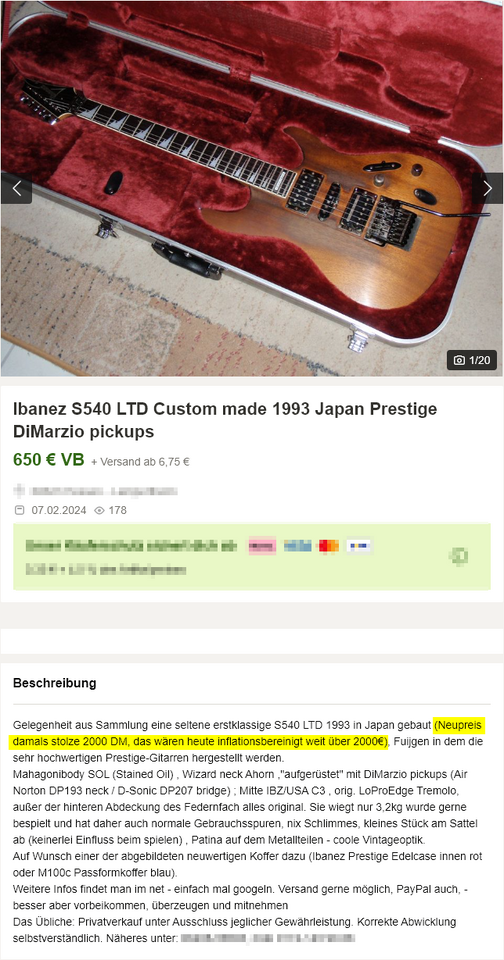 2024-02-08 08_06_02-Ibanez S540 LTD Custom made 1993 Japan Prestige DiMarzio pickups.png