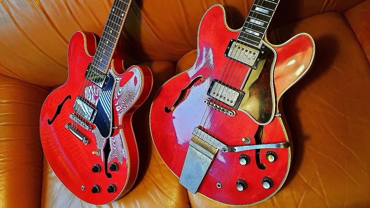 24 Gibson ES 335 Custom Shop Dot Cherry 66 mit ES 355 1964 sn181534.jpg