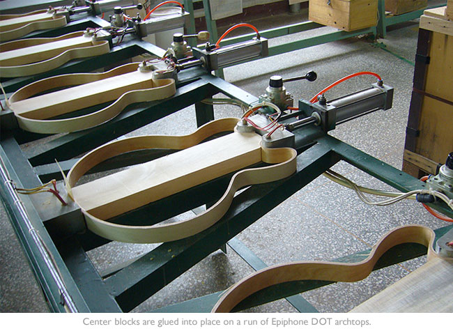 3Center blocks are glued into place on a run of Epi Dots.jpg