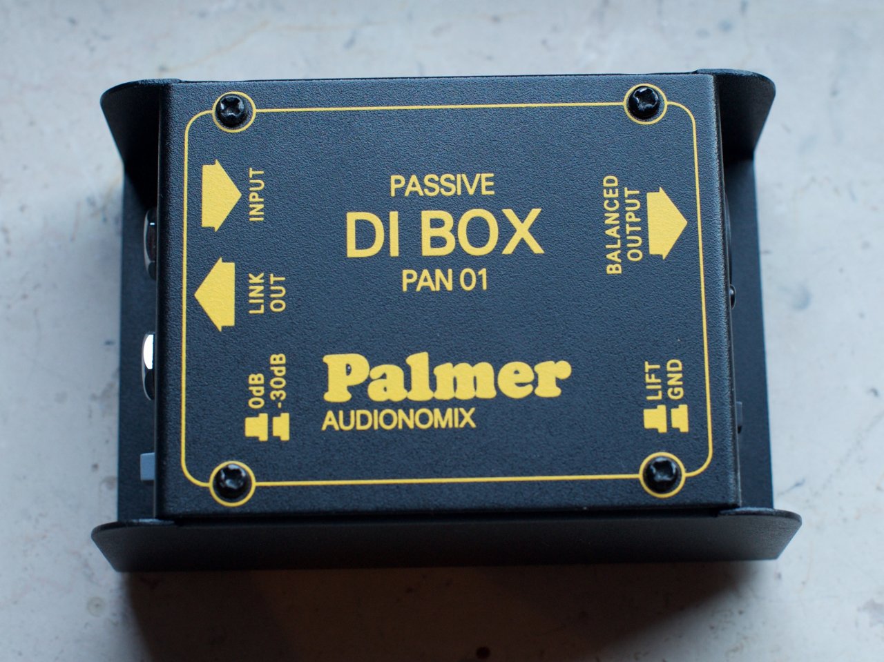 PAN 01, DI-Boxen, Audio Tools