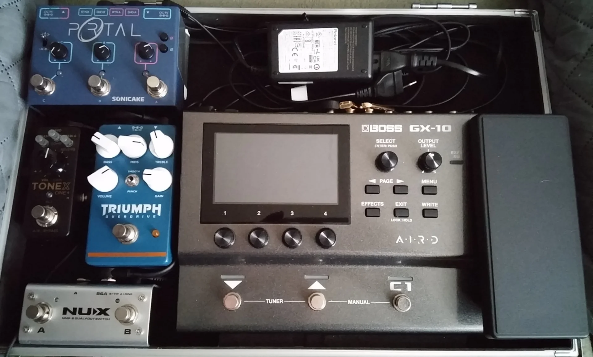 Boss GX-10 Portal Wampler Triumph und TX Plus.webp