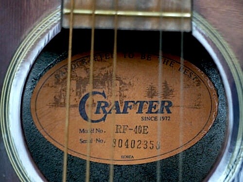Crafter RF 40E serial.jpg