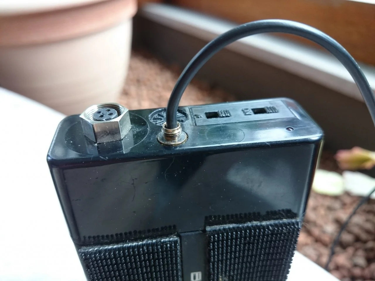 Anschlüsse mit provisorischer Antenne