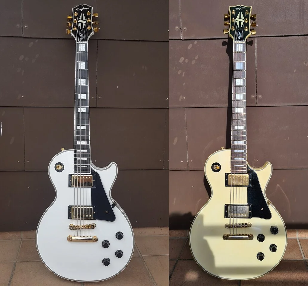 Epiphone_Orville Les Paul Custom White.webp