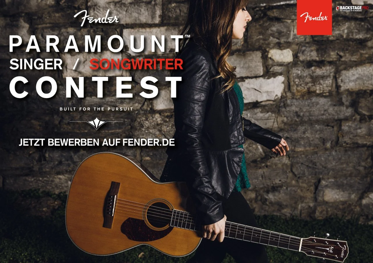 Fender Paramount Singer & Songwriter Contest 2016