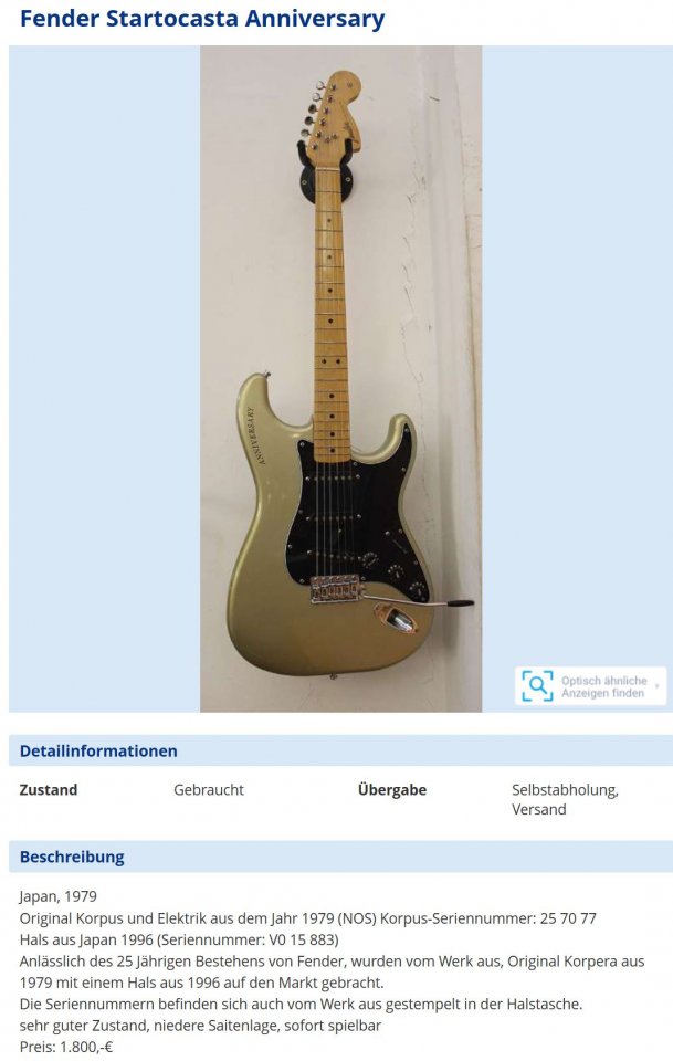 Fender Stratocaster 25th Anniversary willhaben Michael Eipeldauer.JPG