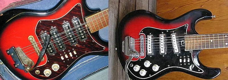 Vintage Gitarrenkorpus