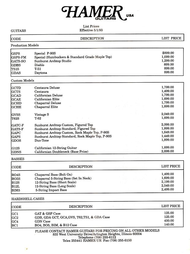 Hamer Preisliste 1993.JPG