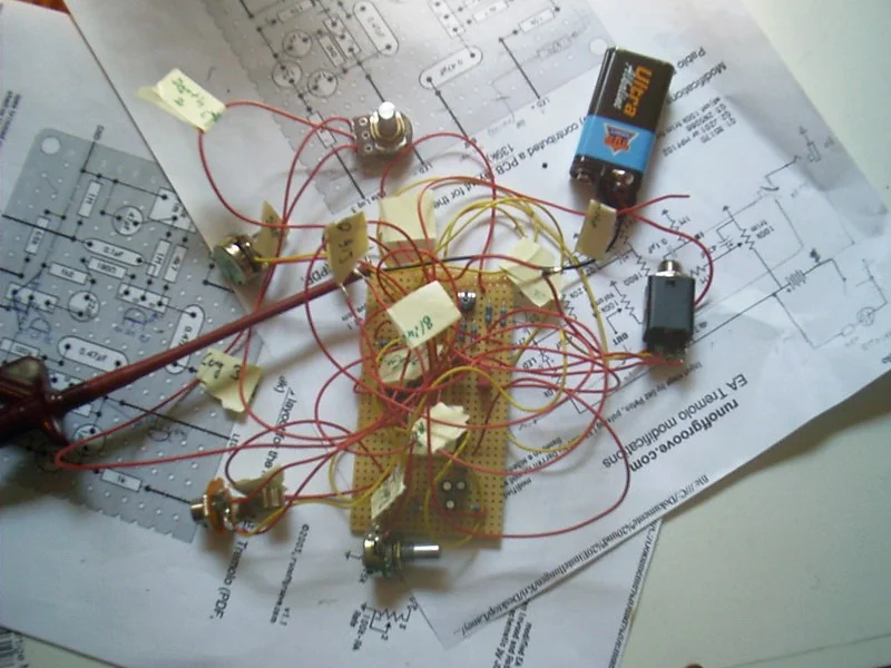 Effekt Platine Pedal