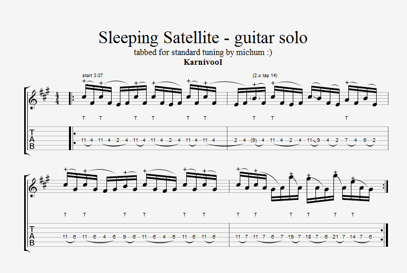 Karnivool - Sleeping Satellite - guitar solo.png