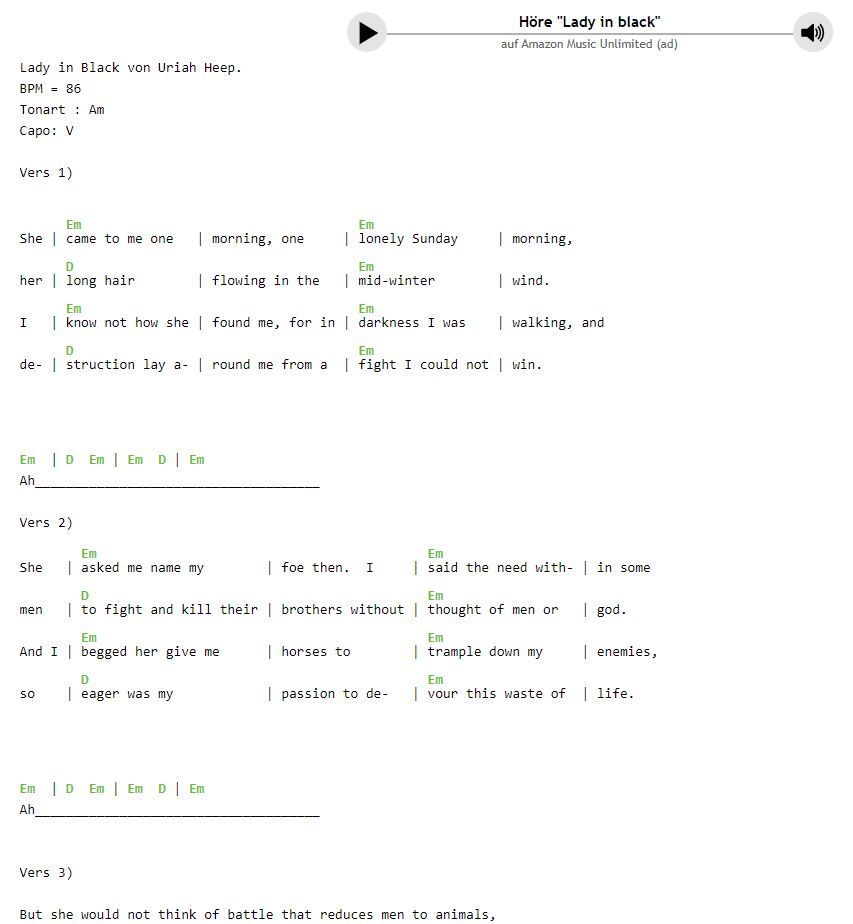 Mit schöne chords dir für zeit die danke Chords und