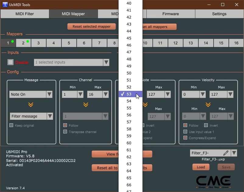 MIDI Mapper 1 Notenfilter (Dropdown).webp