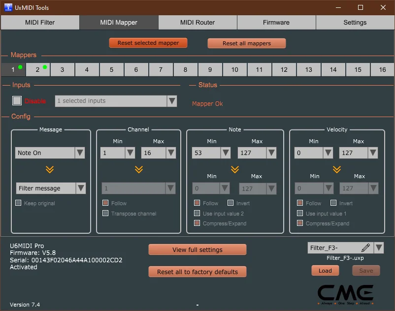 MIDI Mapper 1 Notenfilter.webp