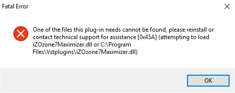 ozone error.webp