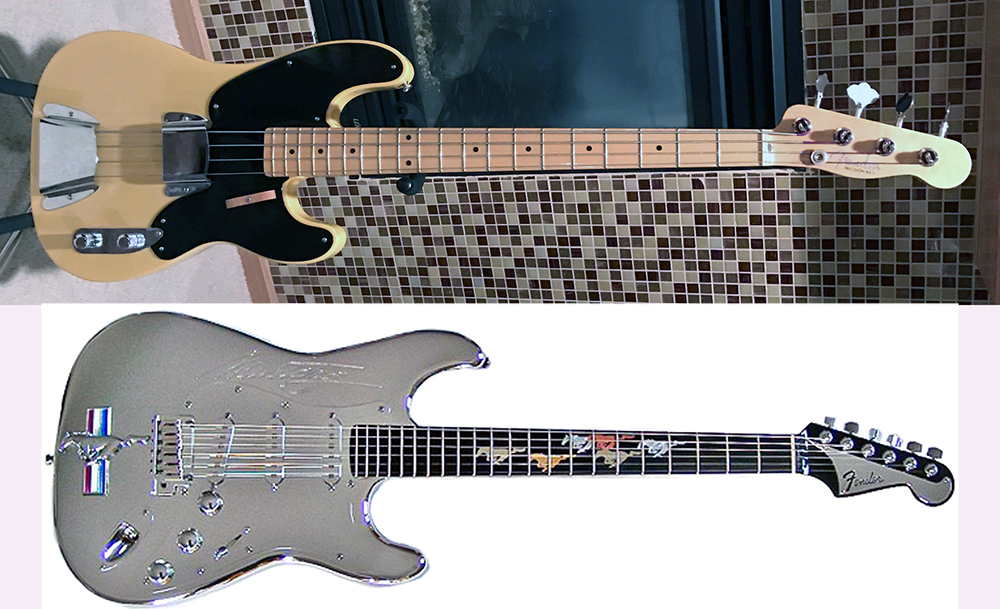 P-Bass und Mustang.jpg