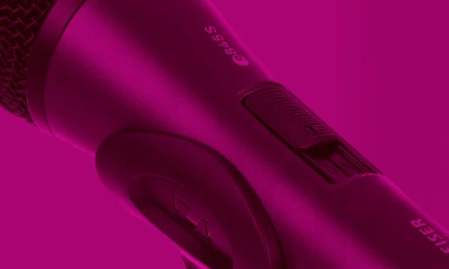 An/Aus Schalter am Mikrofon