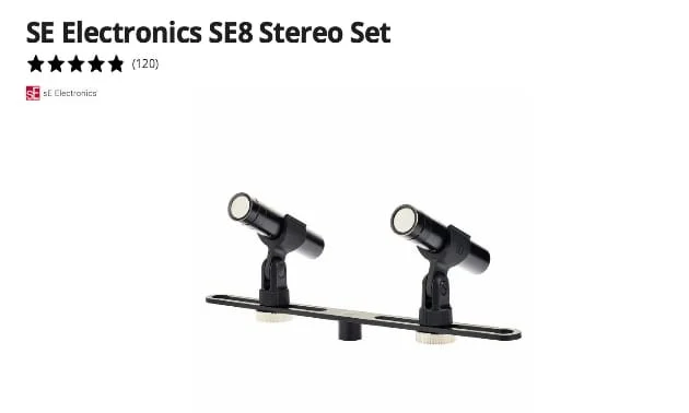 Review: sE Electronics sE8 VE Stereo Set