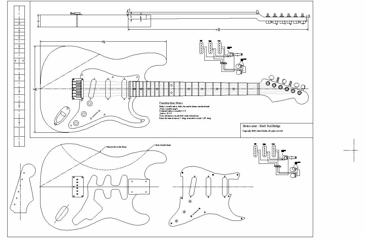 Размеры электрогитары. Чертёж гитары Fender Stratocaster. Чертеж корпуса Fender Stratocaster. Fender Stratocaster гриф чертеж. Чертежи электрогитары Fender Stratocaster.