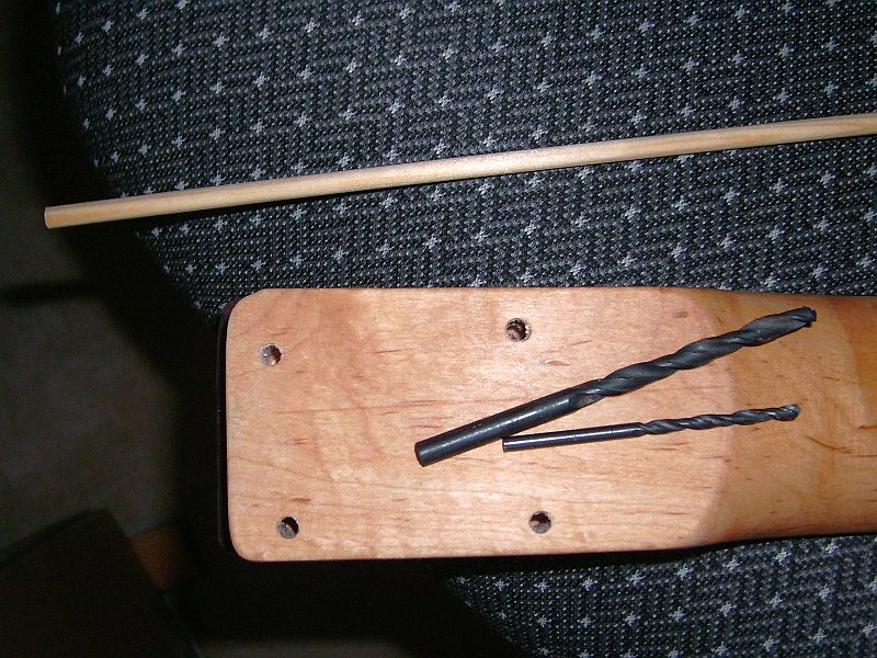Gitarrenhals Holzbohrer
