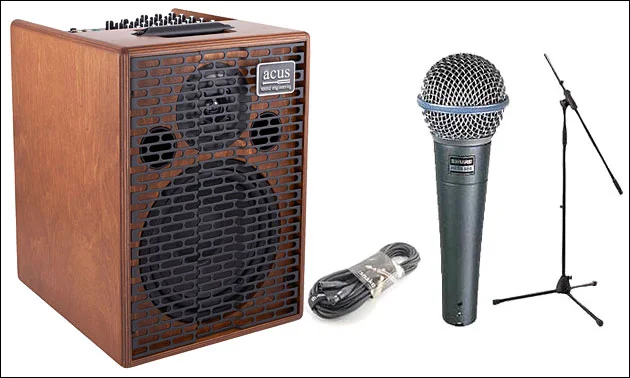 Equipment gesucht für Gesang und Gitarre