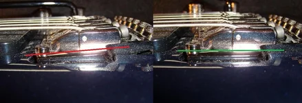 Ibanez Gitarre Bridge
