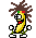 Smiley Crazy Banana Rasta.gif