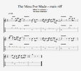 The Mess I've Made - main riff.png