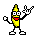 Smiley Crazy Banana Horns.gif