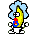 Smiley Crazy Baby Banana.gif