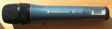 - DiY-Umbau Sennheiser ew100 - Handsender mit "lila-Ring"=865er-Kapsel