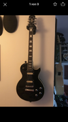 Sehr gepflegte Epiphone Les Paul Custom/Seymour Duncan SH-6 Picks