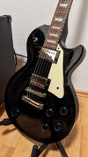 Epiphone Les Paul Studio Ebony + Top Zustand