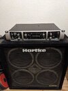 Bass Half-Stack Hartke VX410 und Peavey Tour 450 Bass Box und Top