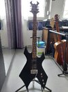 B.C. Rich Warlock Platinum Series (Matt-Schwarz)