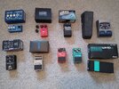 Diverse Effektpedale (Boss, MXR, Ibanez, Ampeg etc.)