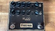 Friedman BE-OD Deluxe Dual Channel Overdrive / Distortion Pedal