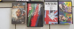 15 Musik-VHS Kassetten - ABBA - Bangles, Inner City, Vow Wow, Ian Gillan ... + Star Trek