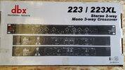 dbx 223/223XL Frequenzweiche