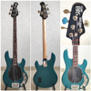 MusicMan Stingray 4H SUB made in USA mit Modifikationen - Textured Teal