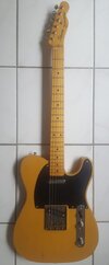 Fender SQUIER JV Telecaster Bj. 1982 - butterscotch - Tele