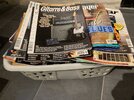 Zeitschriften: Grand Guitars, Gitarre & Bass, Guitar, Guitar-Acoustic, Gitarre Akustik, etc.