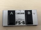 Boss FS-6 Doppelfußschalter/-taster
